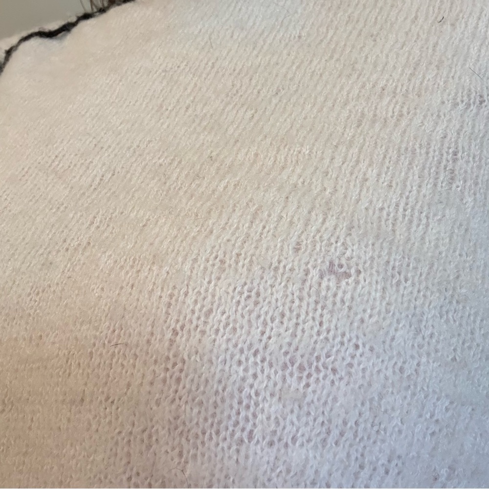 La Fetiche Wool Contrast Stitch Sweater - Picture 10 of 10
